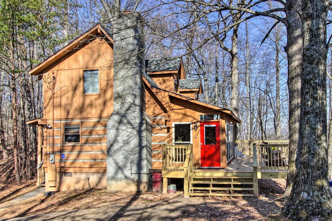 Panoramic-View Gatlinburg Cabin With Private Hot Tub Luaran gambar